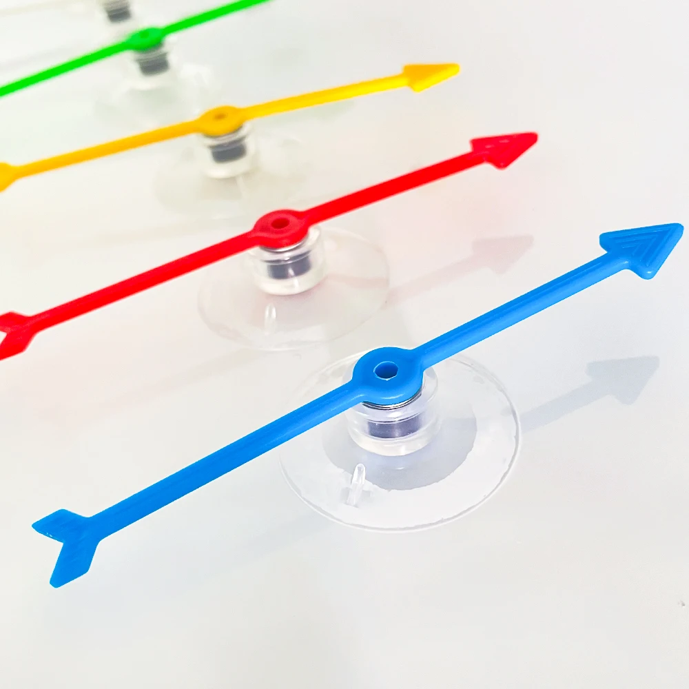 4 Inch Trò Chơi Con Quay Spinner Nhựa Mũi Tên Con Quay Hút Ban Mũi Tên Đồ Chơi Cho Trường Đảng Nhà Usingboard Spinner