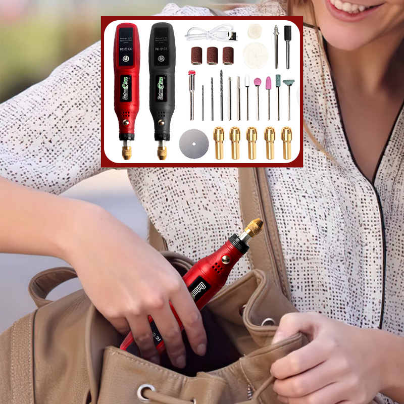 Беспроводная Вращающаяся USB-беспроводная Дрель, Гравировальная Ручка Для Деревообработки, Полировки Металла, Стекла