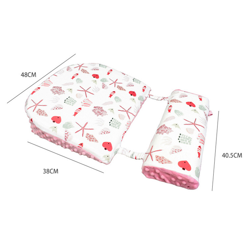 MILANCEL ใหม่ทารก Sleep Positioner ทารกแรกเกิดการ์ตูน Anti Emetic หมอนทารกแรกเกิด Babe เตียง