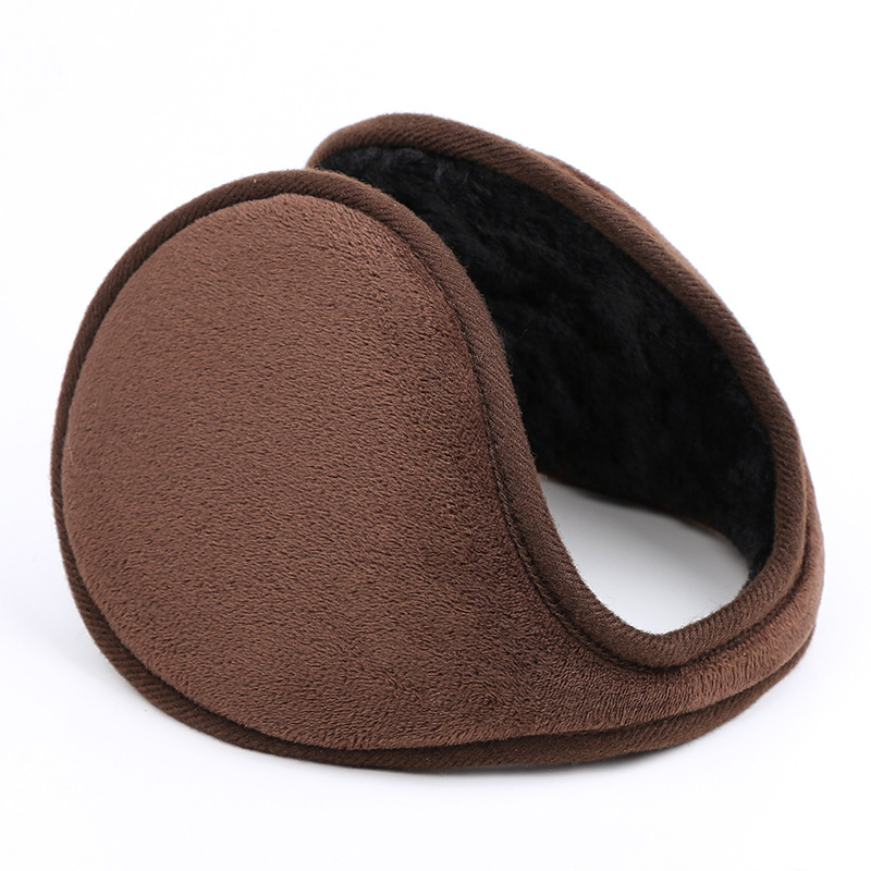 Bolsas de orelha 11cm, protetores de orelha unissex de pelúcia, com aba para orelha, casual, manter quente, flanela, protetor de orelha para o inverno ao ar livre