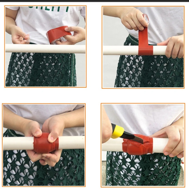 1/2/5 個超強力 PVC 防水シリコンテープ水道管クイック漏れ防止修理絶縁接着剤