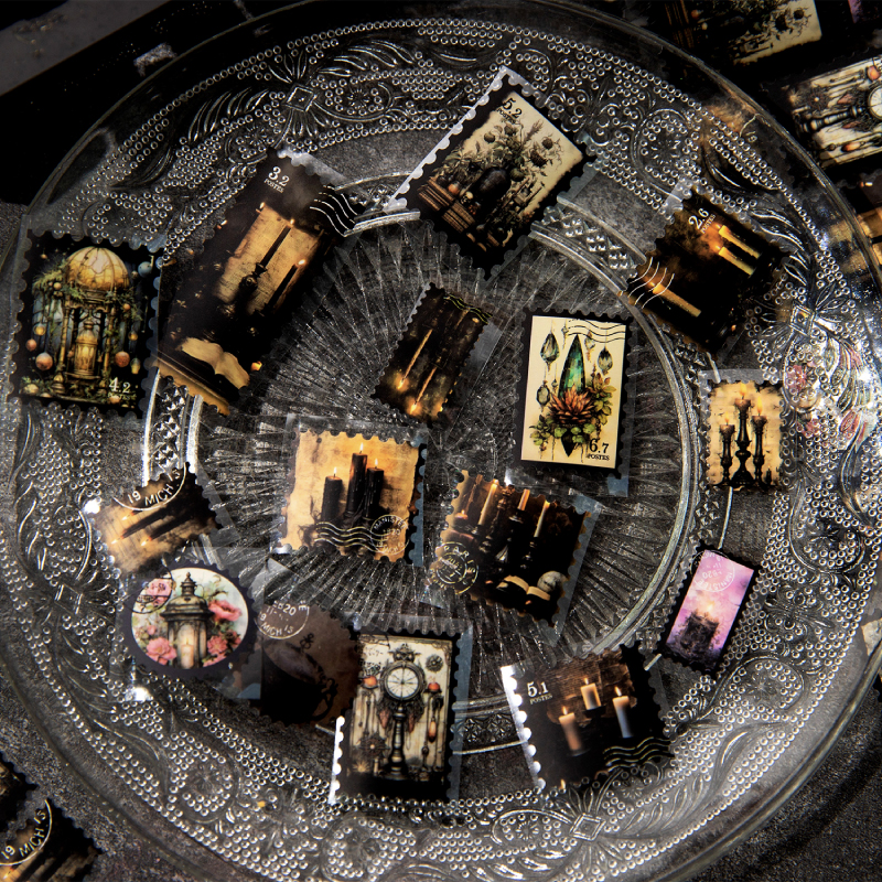 1 pc 60mm*2m Mysterious tags PET Tape Stickers Creativity Decorative Masking tape hand made Stationery Sticker