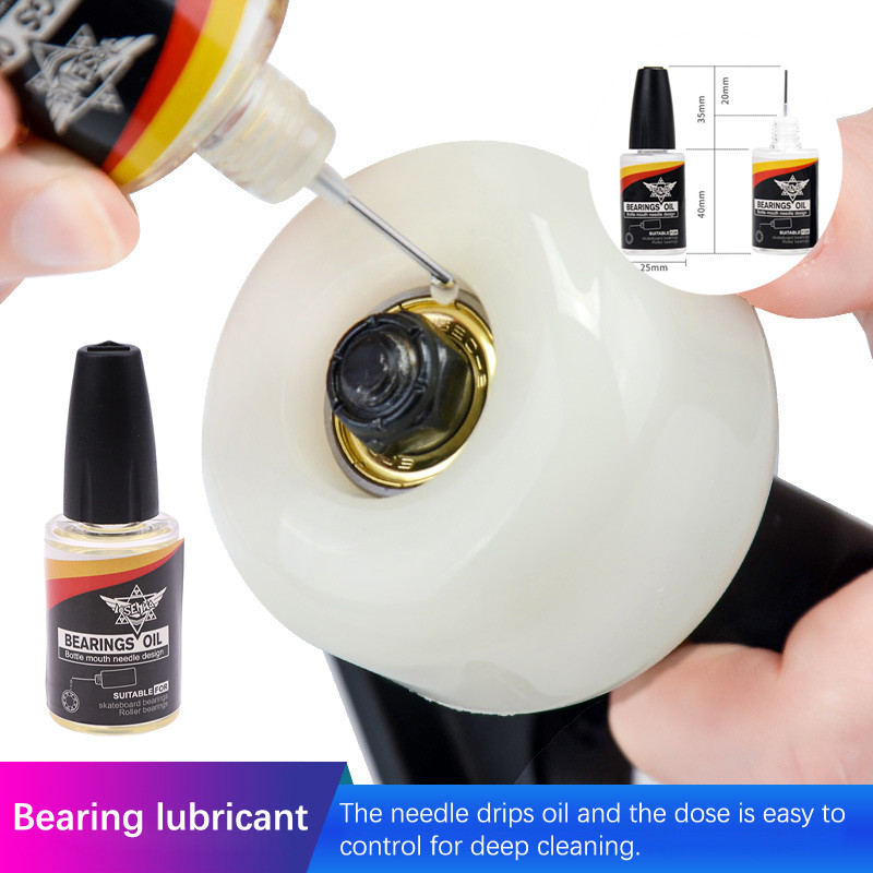 1 шт., смазка для подшипников для скейтборда, ремонтное масло, 20 мл, смазка для подшипников, смазочное масло для роликовых коньков, дрифтовая доска