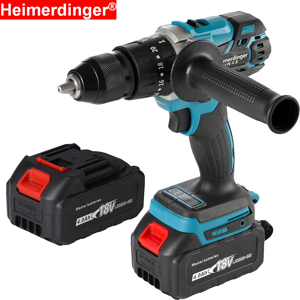 18V 13Mm Không Dây Máy Khoan Tác Động 18V 13Mm Không Chổi Than Máy Khoan Tác Động 18V Máy Khoan Tác Động 18V máy Khoan Vặn Vít Với 2 Pin
