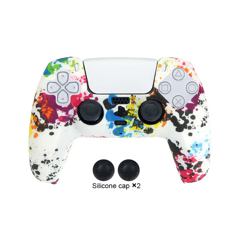 Custodia protettiva in pelle DATA FROG Camo per SONY Playstation 5 custodia in Silicone per accessori per Controller PS5