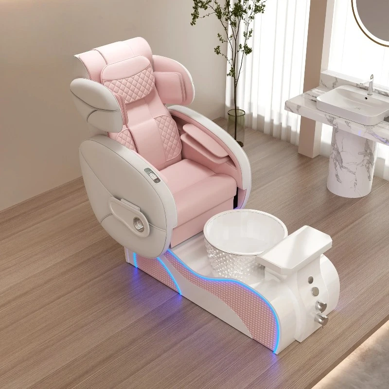 페디큐어 의자 살롱 의자 SPA 가구 등받이 마사지 의자 페디큐어 스툴 네일 소파 카우치 족욕 발 담그기 의자