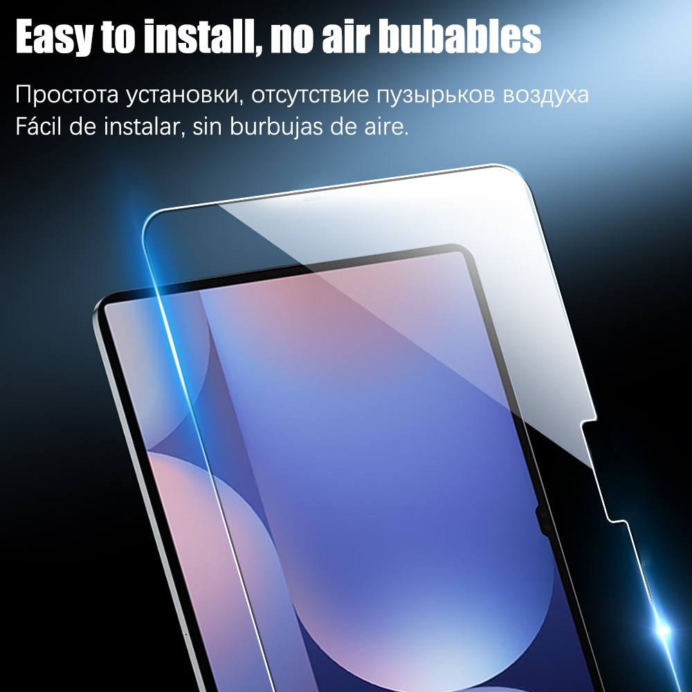 2 個強化ガラススクリーンプロテクター Samsung Galaxy Tab S10 Ultra Plus S10+ クリアガラスタブレットアクセサリー 9H フィルム