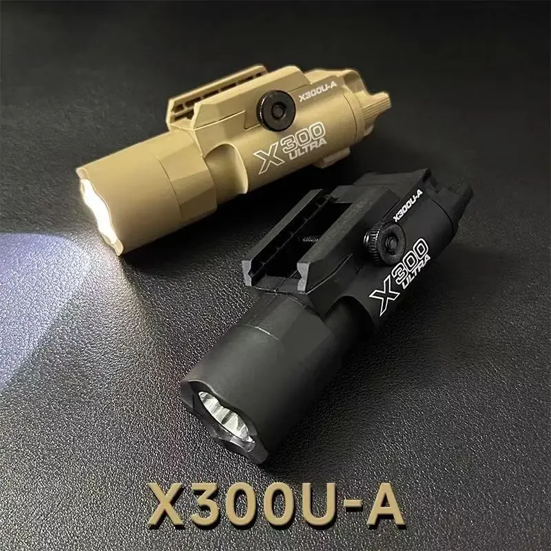 Luz táctica multifuncional X300U-A: se adapta a riel de 20 mm, para juguetes, actividades al aire libre, combinaciones CS y juegos de guerra, DZB Cos