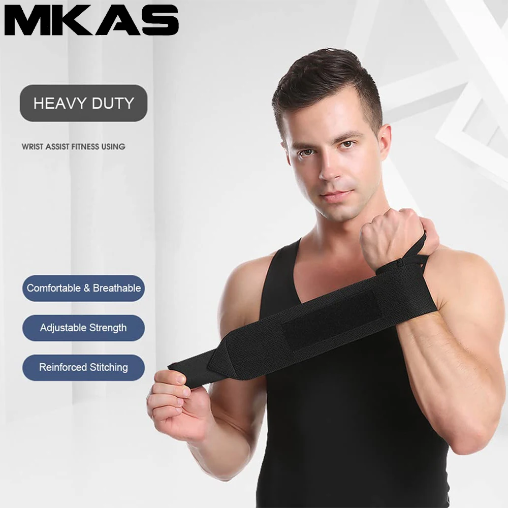 ฟิตเนสข้อมือ Wraps ยกน้ําหนักสายรัดข้อมือ CROSS การฝึกอบรมเบาะ Thumb BRACE STRAP Power Hand Support Bar สายรัดข้อมือ