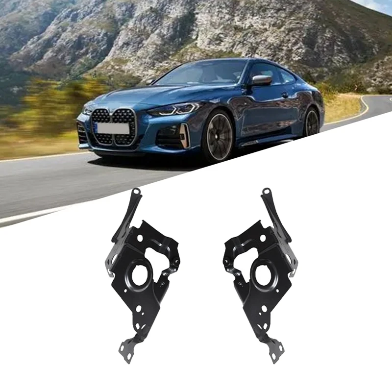 Uchwyt przedniego prawego błotnika 41008082032 Do BMW serii 3 4 M3 M4 G22 G23 G81 G82 G26 21-24 Wspornik zderzaka bocznego Żelazne części mocujące