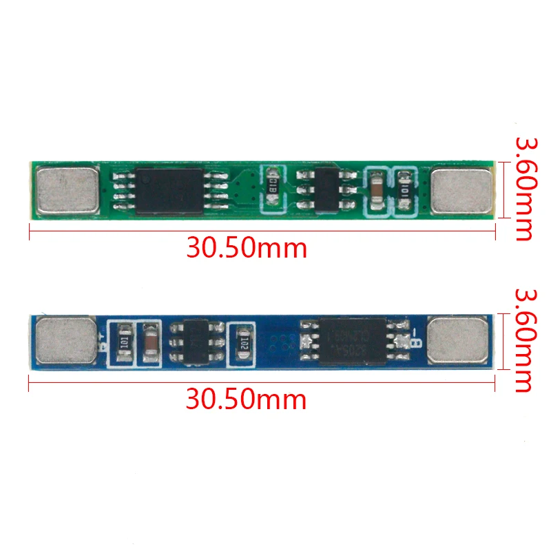 1S 3.7V 3A Li-ion BMS PCM Pin Ban Bảo Vệ Pcm Cho 18650 Lithium Ion Pin Li