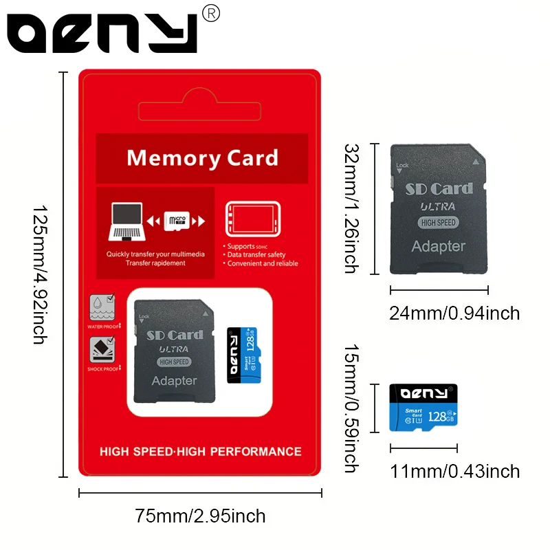 マイクロメモリ SD カード 512 ギガバイト 256 ギガバイト 128 ギガバイト 64 ギガバイト 32 ギガバイト 16 ギガバイト 8 ギガバイトフラッシュクラス 10 64 ギガバイト 128 ギガバイト 256 ギガバイトメモリカードマイクロ TF SDCard 電話用