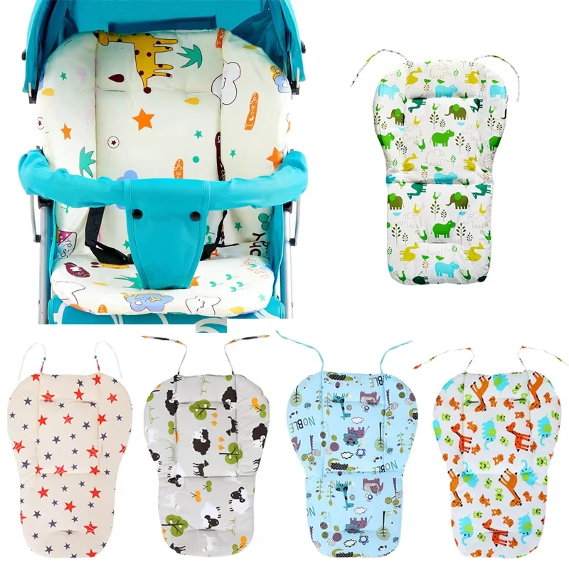 Forro para carrinho de bebê, almofada macia para assento de carrinho de bebê, cadeira de alimentação, colchão, acessórios para carrinho de bebê