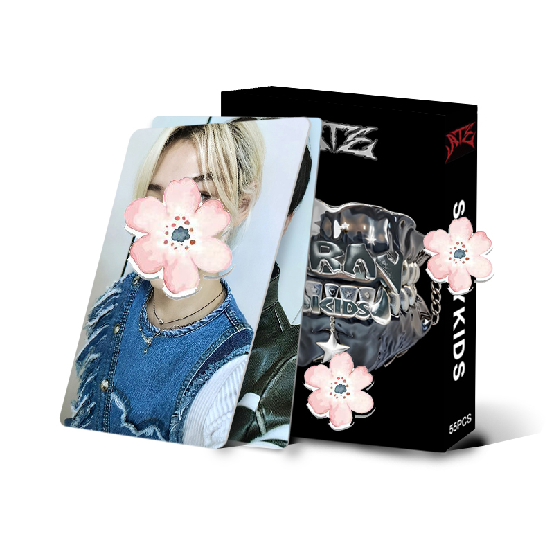 สปอตการ์ด 55 ใบ Skz มินิอัลบั้ม "ATE" โดย Huang Xuanchen, Li Longfu และ Li Minhao