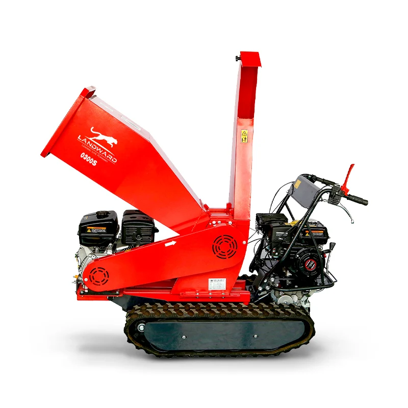 Europe Gardener Use Efficient Tree Branch Shredder 15HP Home Use Small Wood Chipper High Quality Tree Branch Shredder Customized