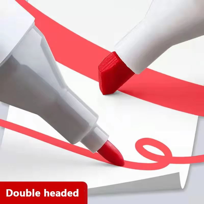 24-262 Kleuren Tweekoppige Vette Art Marker Pen Set voor Tekenen Schetsen Vette Tip Gebaseerde Markers Graffiti Manga School Art Supplies