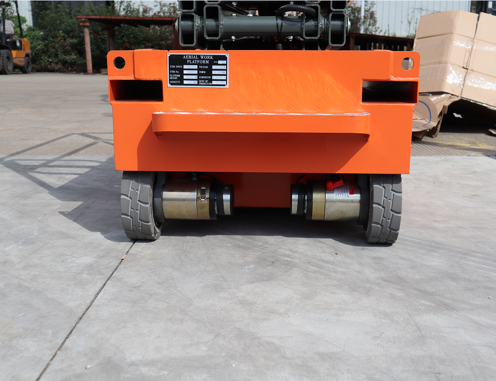 EVERLIFT 300KG Capacidade 3m 4m 5m Pequenas Plataformas de Trabalho Elevador de Tesoura Plataforma de Trabalho Elevada Elevador de Tesoura Completamente Elétrico