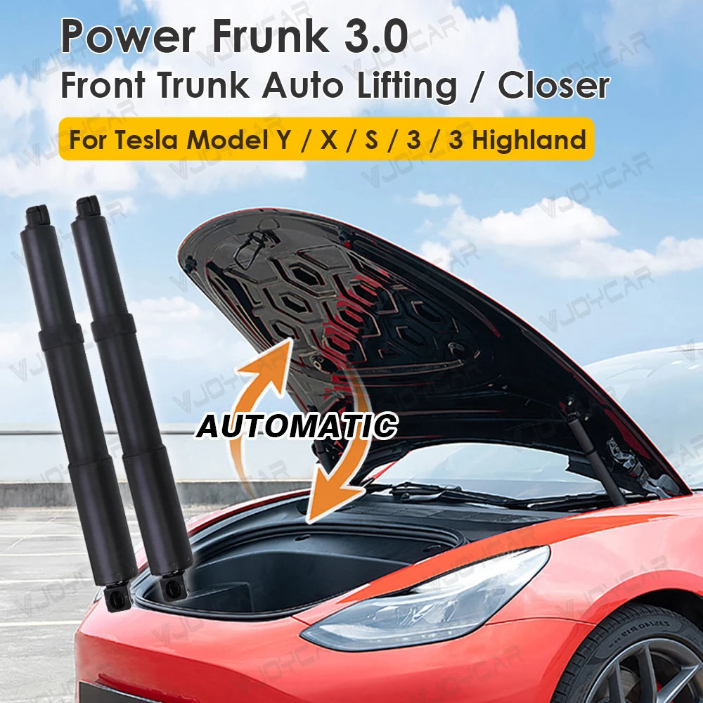 Model Y Auto Power Frunk For Tesla Model Y 3 X S 3 Highland New Y Juniper Waterproof Electric Front Gate Automatic Lifting Close
