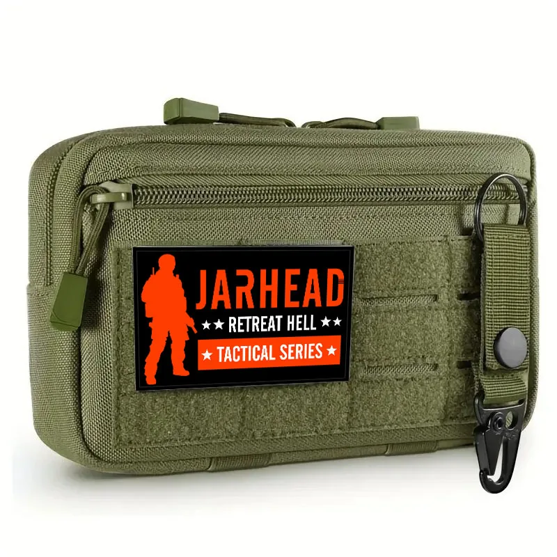 Tactische 1000D Laser Cut Molle Pouche Compact Waterbestendig Utility Admin Tas voor Rugzak Vest Duty Riem Jacht accessoire