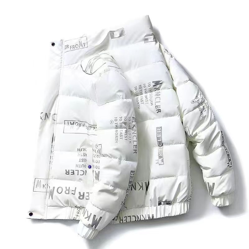 Chaqueta de invierno para hombre, Parkas gruesas, abrigo cálido con cuello levantado, ropa nueva a la moda, abrigo de invierno de algodón impermeable