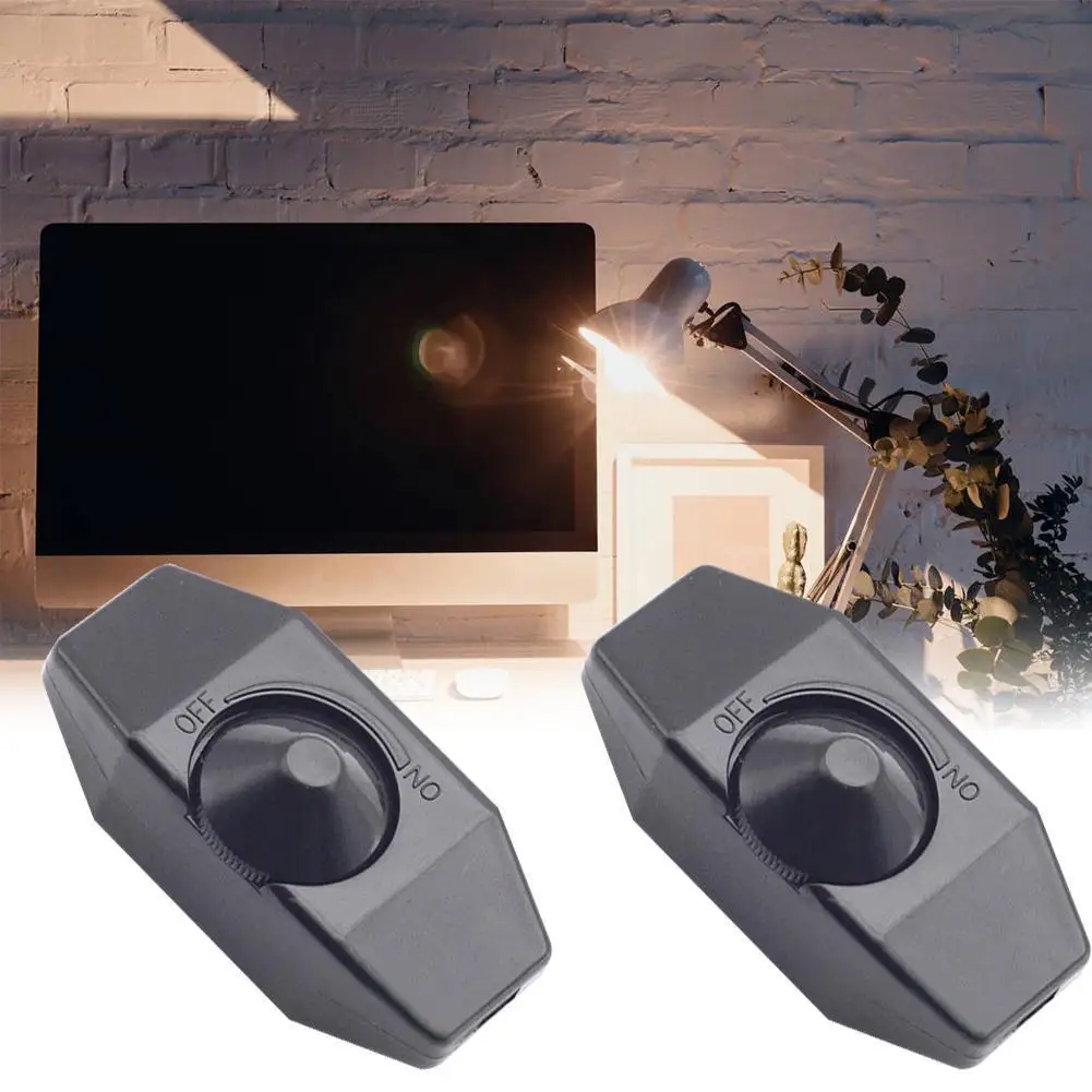 High Quality Dimmer Adjustable Controller Knob 220v Lamp Dimmer Cord Plug In Table Floor Light Dimming On Off