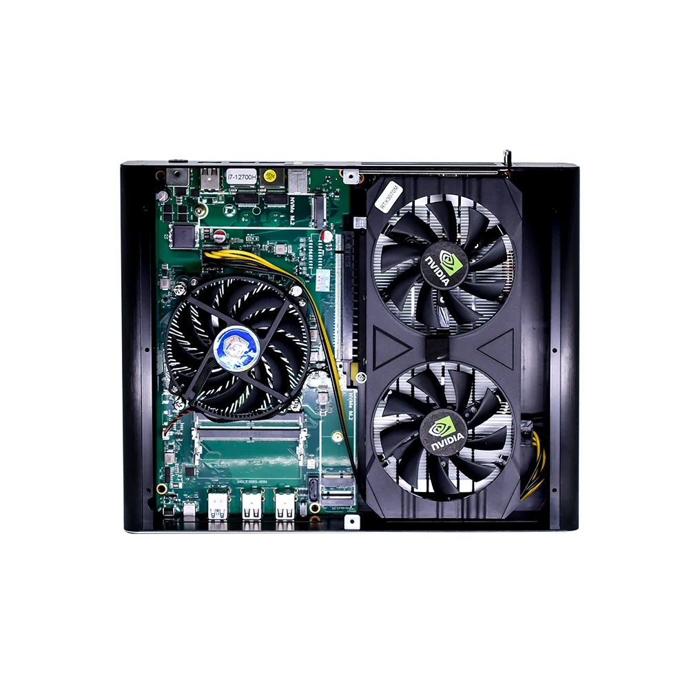 Topton V7 Gaming Mini PC Intel i7 13700H i9 11900H NVIDIA RTX 4060 8G/3060 12G 2xDDR5 Mini komputer stacjonarny dla graczy Windows 11