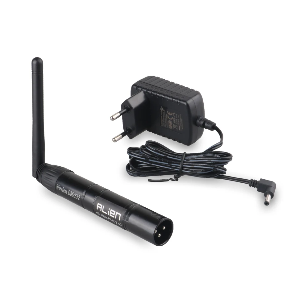 คนต่างด้าว 2.4G ไร้สาย DMX 512 ควบคุม Dfi ISM Controller XLR ตัวรับสัญญาณสําหรับดิสโก้ DJ Party Stage Moving Head แสงเลเซอร์