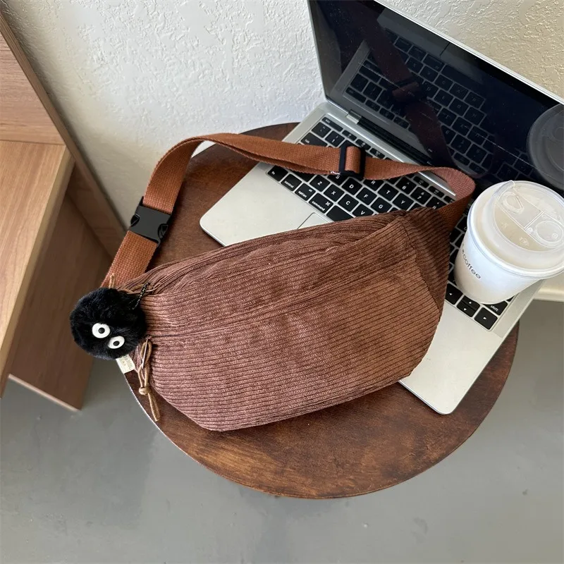 Bolsa crossbody de um ombro para mulheres 2023 outono e inverno nova marca na moda bolsa de cintura esportiva feminina bolsa de peito na moda