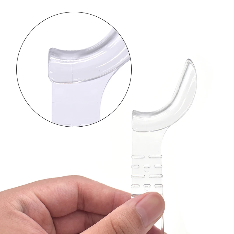 Retractor de labio Dentalhalf Side, dispositivo de soporte Intraoral, abridor de boca, Retractor de mejillas transparente izquierdo + derecho