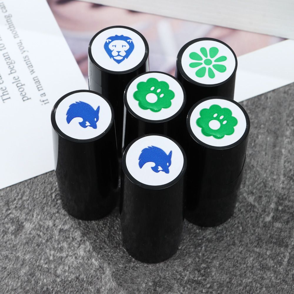 Golf Ball Stamper Stamp Marker Impression ซีล Quick-แห้งพลาสติก Multicolors อุปกรณ์กอล์ฟสัญลักษณ์สำหรับ Golfer ของขวัญ Marker