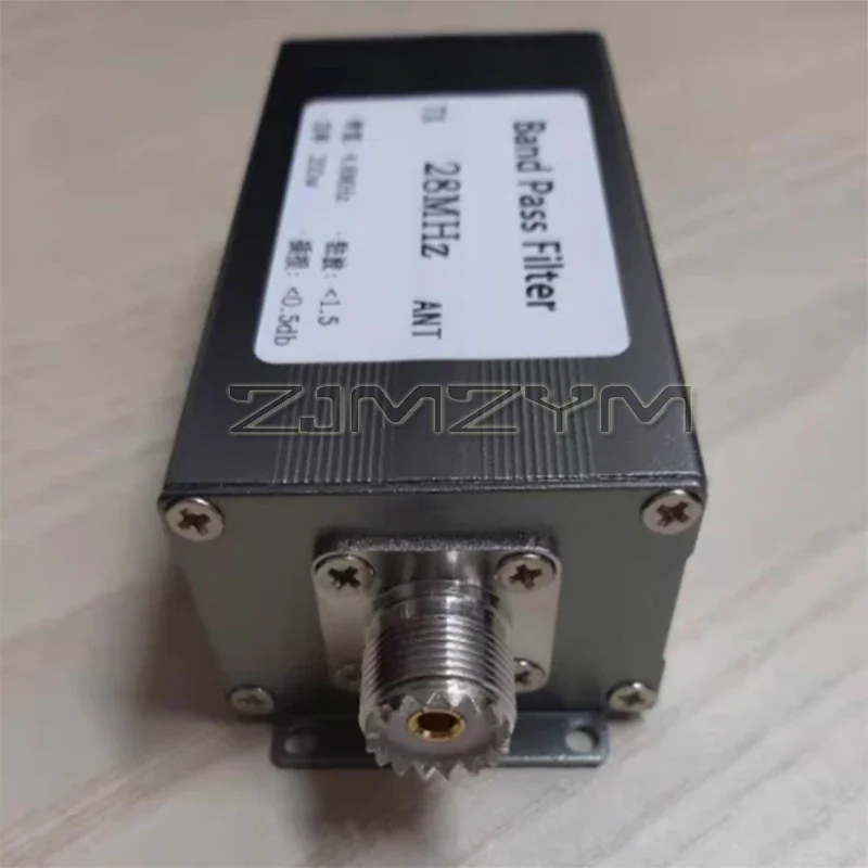 BPF-28-200W Bandpassfilter HF 28 MHz Kurzwelle M Innensitz Schmalband BPF 10 m Band High Isolation Bandpass Filter Antena