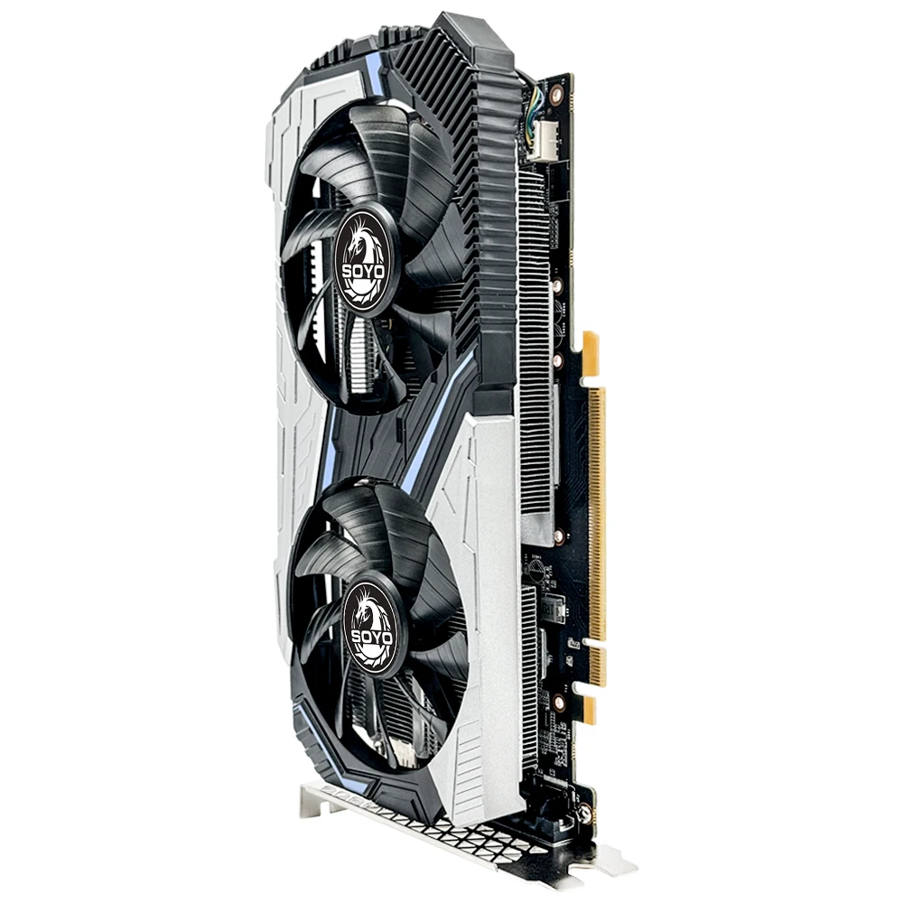 SOYO RTX2060 SUPER 8G GDDR6 Memory 256Bit HDMI-Compatible DP DVI PCIE3.0x16 for Desktop Computers