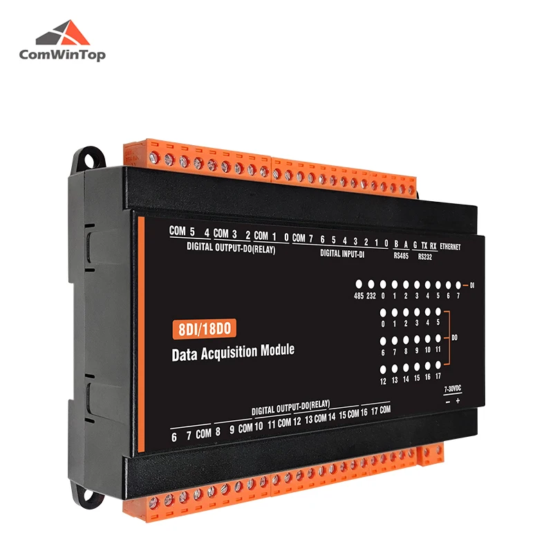 CWT-MB328B 8DI+18DO Ethernet Modbus Tcp Controller mit Isolationsdesign