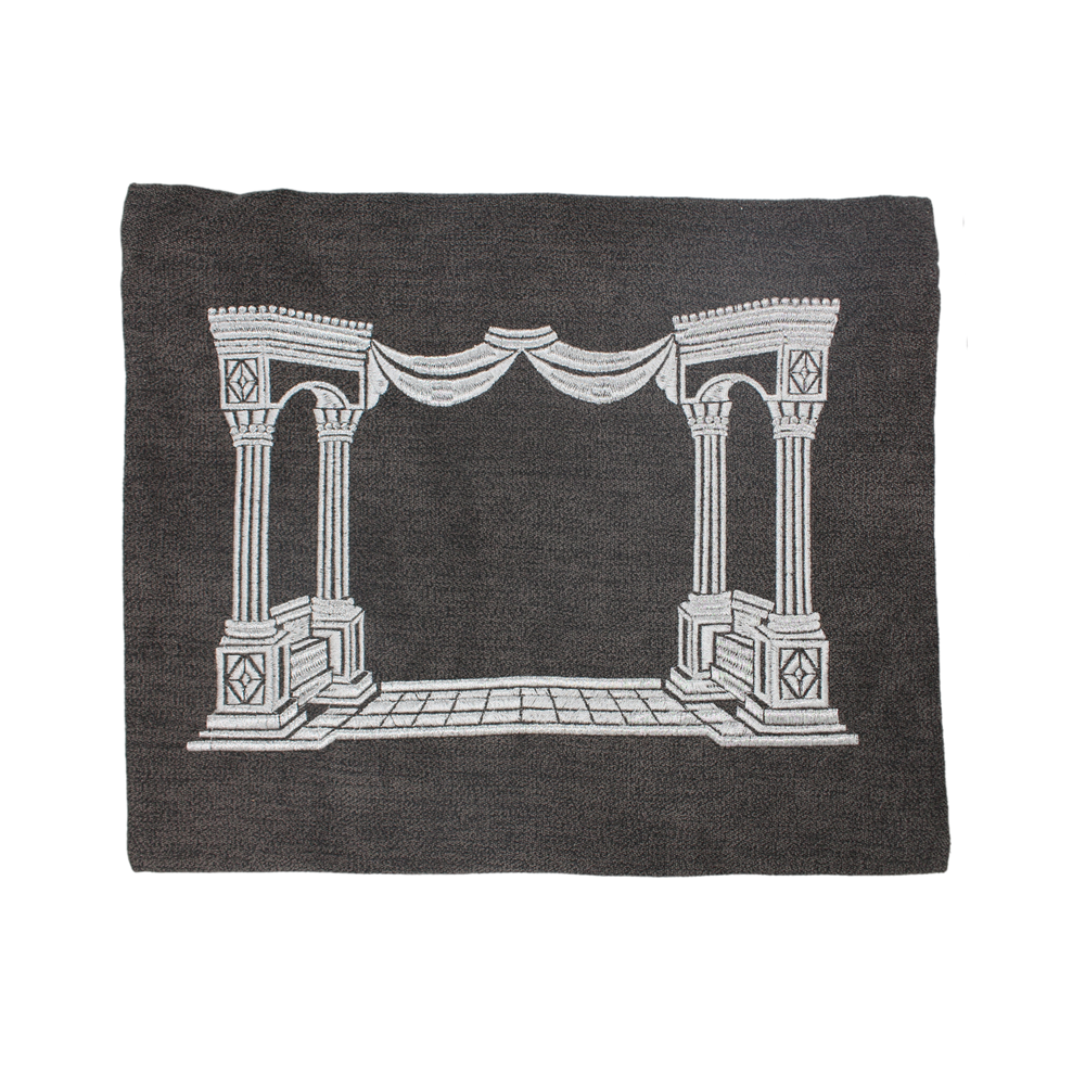 Tefillin saco de linho para tallit com design de casa bordado presente judeu hanukkah
