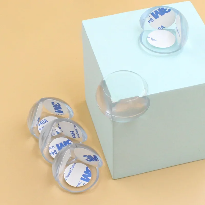 4 pçs protetor de silicone de segurança do bebê mesa canto borda proteção capa proteção tomada elétrica crianças anticolisão guardas