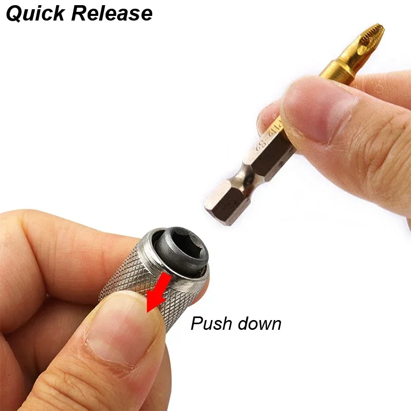Sds plus converter para 1/4 hex haste adaptador conversor hexagonal martelo elétrico chave de fenda bit titular soquete driver impacto