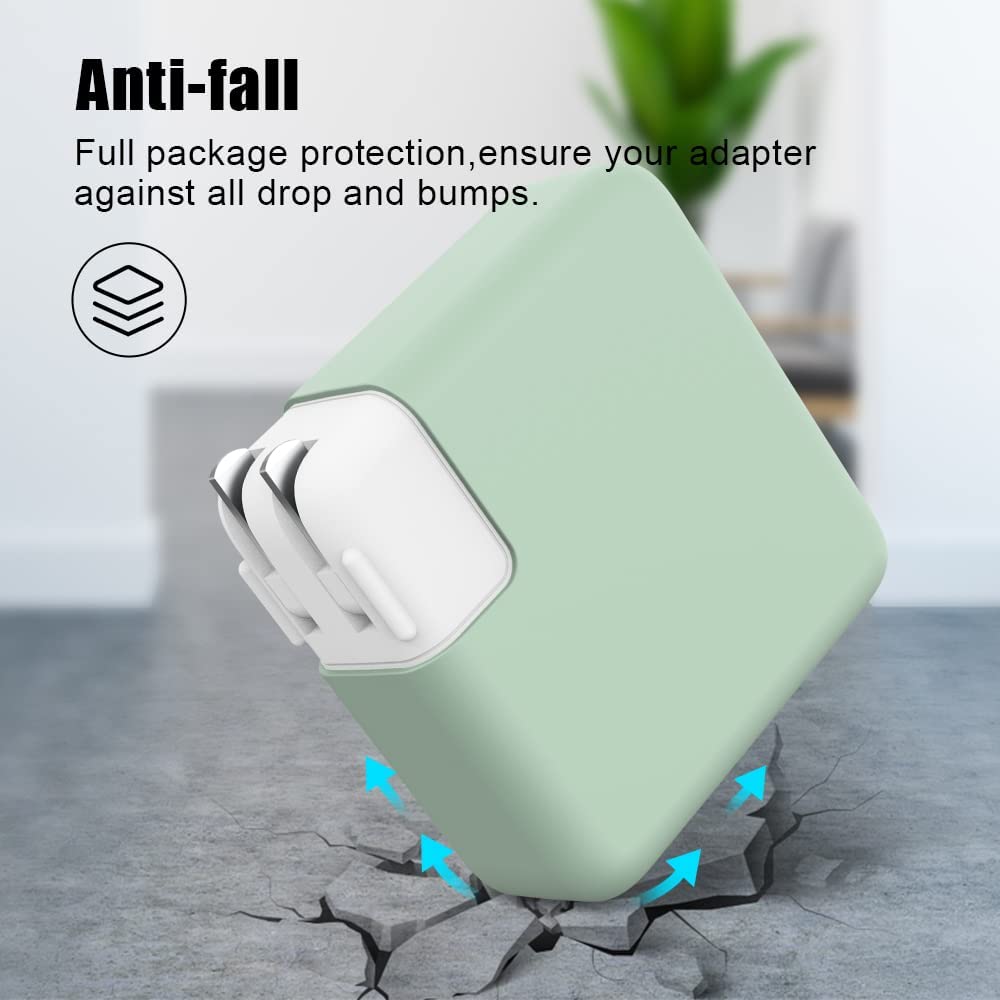 Für MacBook Pro 16 Zoll A2485 2021 140 W Ladegerät Weiche Silikon Power Adapte Fall für MacBook 96 87 85 67 61 60 45 35 30 29 W Fall