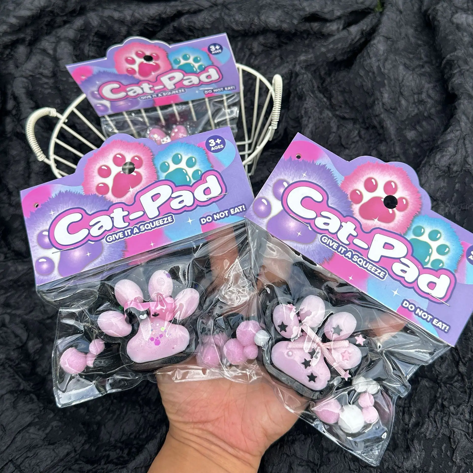 น่ารัก Squishy ตุ๊กตาลูกแมว Antistress เท้า Paws Fidgets ของเล่น Tapa เท้าเด็กผู้หญิงของเล่นเด็กของขวัญ Taba Squishу ผู้ใหญ่ Sensory ของเล่น