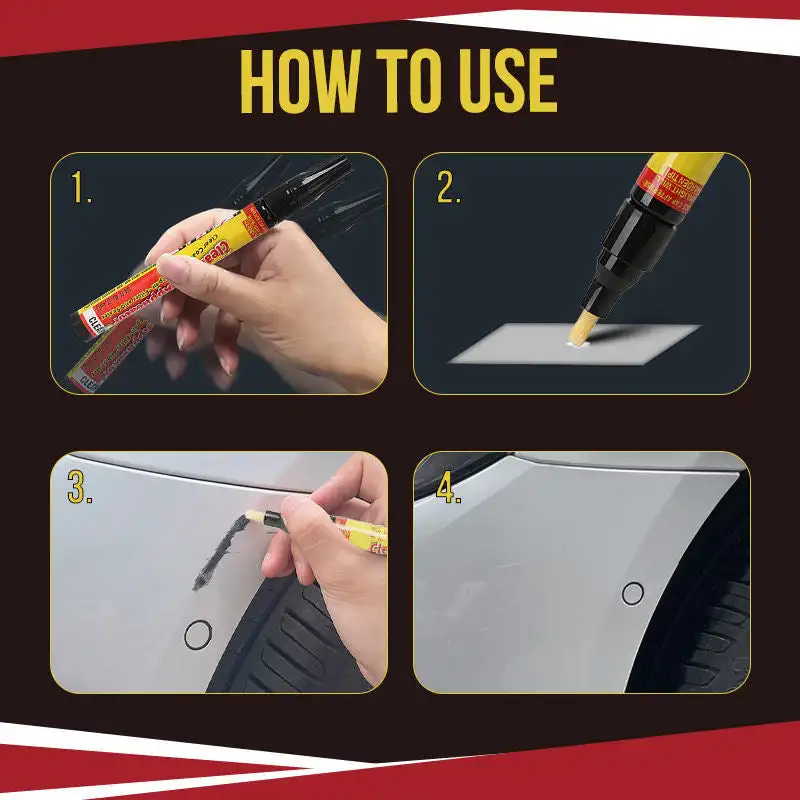 2/1 Chiếc Ô Tô Xước Sửa Chữa Bút Cảm Ứng-Lên Họa Sĩ Bút Bề Mặt Sửa Chữa Chuyên Nghiệp Applicator Xước Rõ Ràng Tẩy Trang cho Bất Kỳ Màu Sắc Xe Ô Tô