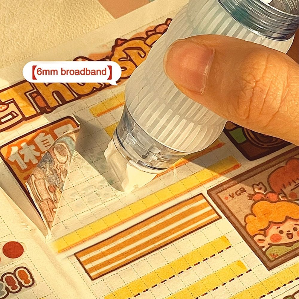 High Viscosity Dot Glue Pen Stationery Pen Shape Double Sided Adhesive DIY Press to move Quick Dry Dot Sticker