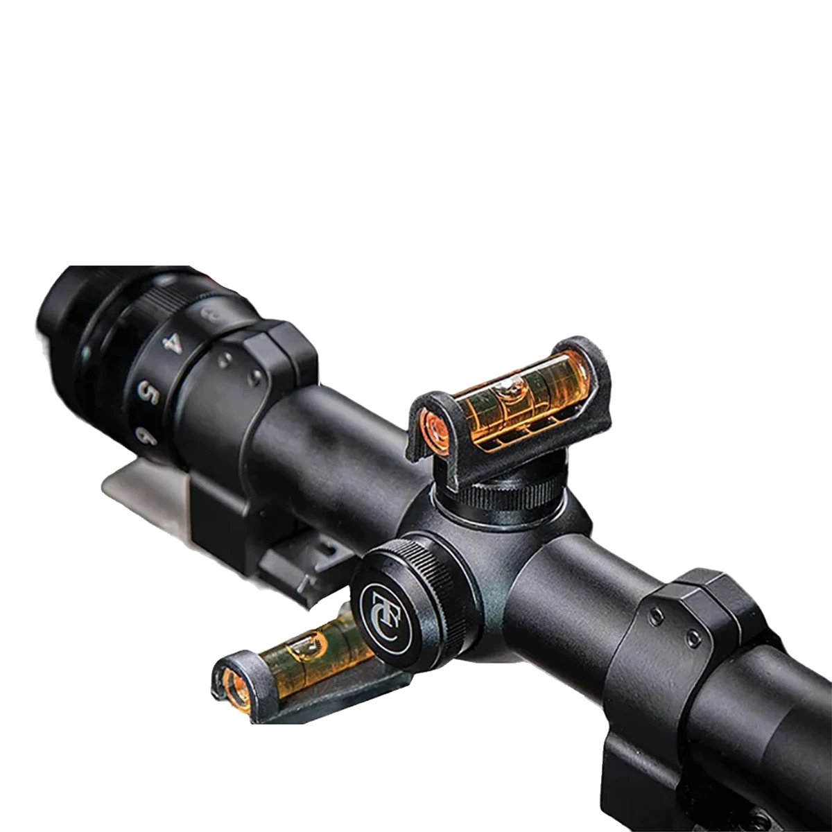 Tactical Riflescope Universal Spirit Bubble Level Balance For 25.4/30mm Ring 20mm Picatinny Rail Hunting Rifle Scope Adapter