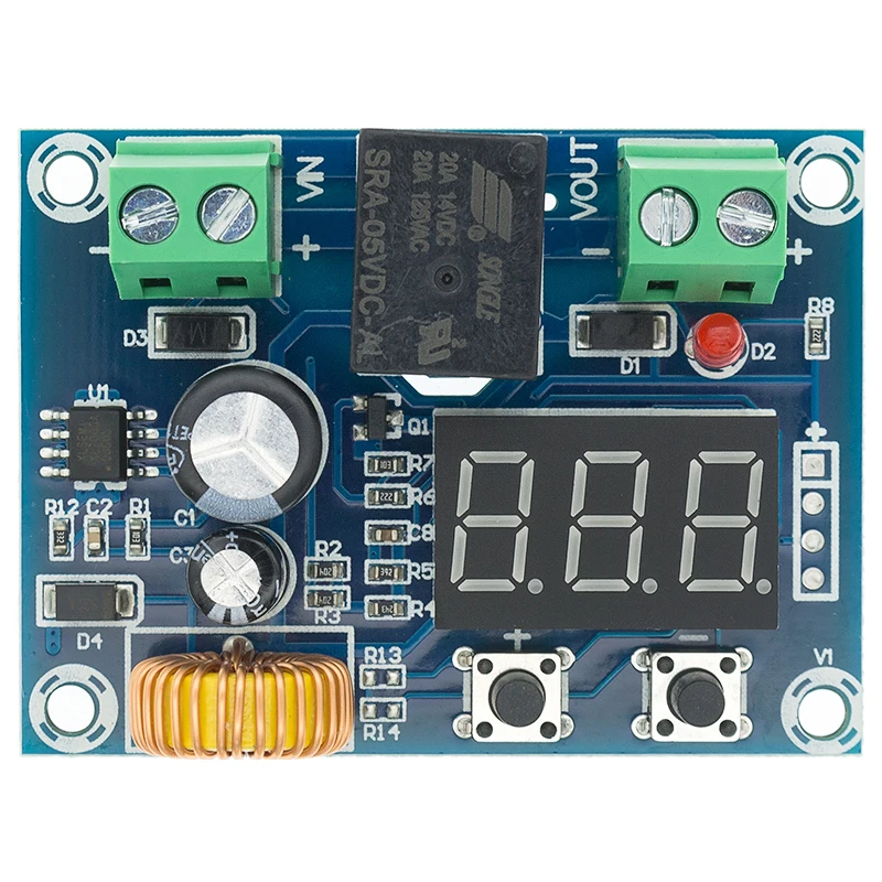 XH-M609 dc 12v-36v módulo de carregador tensão sobredescarga proteção da bateria placa de módulo de proteção de subtensão precisa