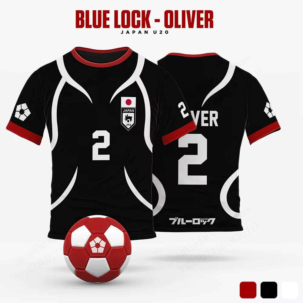 Camiseta de Anime para hombre Blue Lock Sae Itoshi, camiseta con estampado 3d de juego de rol, camiseta de manga corta de gran tamaño a la moda para hombre y mujer, transpirable