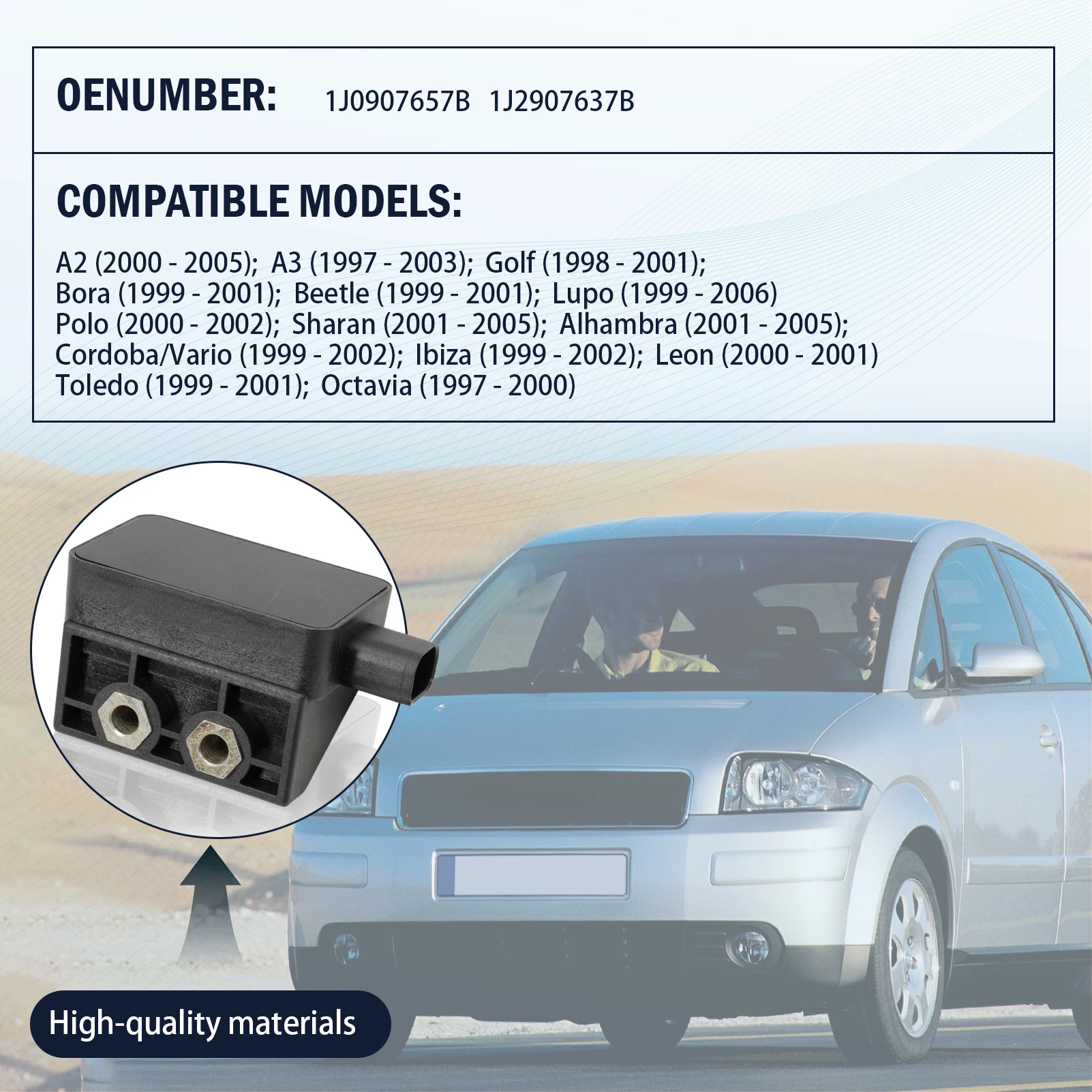 1J 0907657 B Yaw Rate Sensor Rotationsgeschwindigkeitssensor 1J0 907 657B 1J 2907637 B Für Audi Tt A3 S3 A2 VW Käfer Golf h