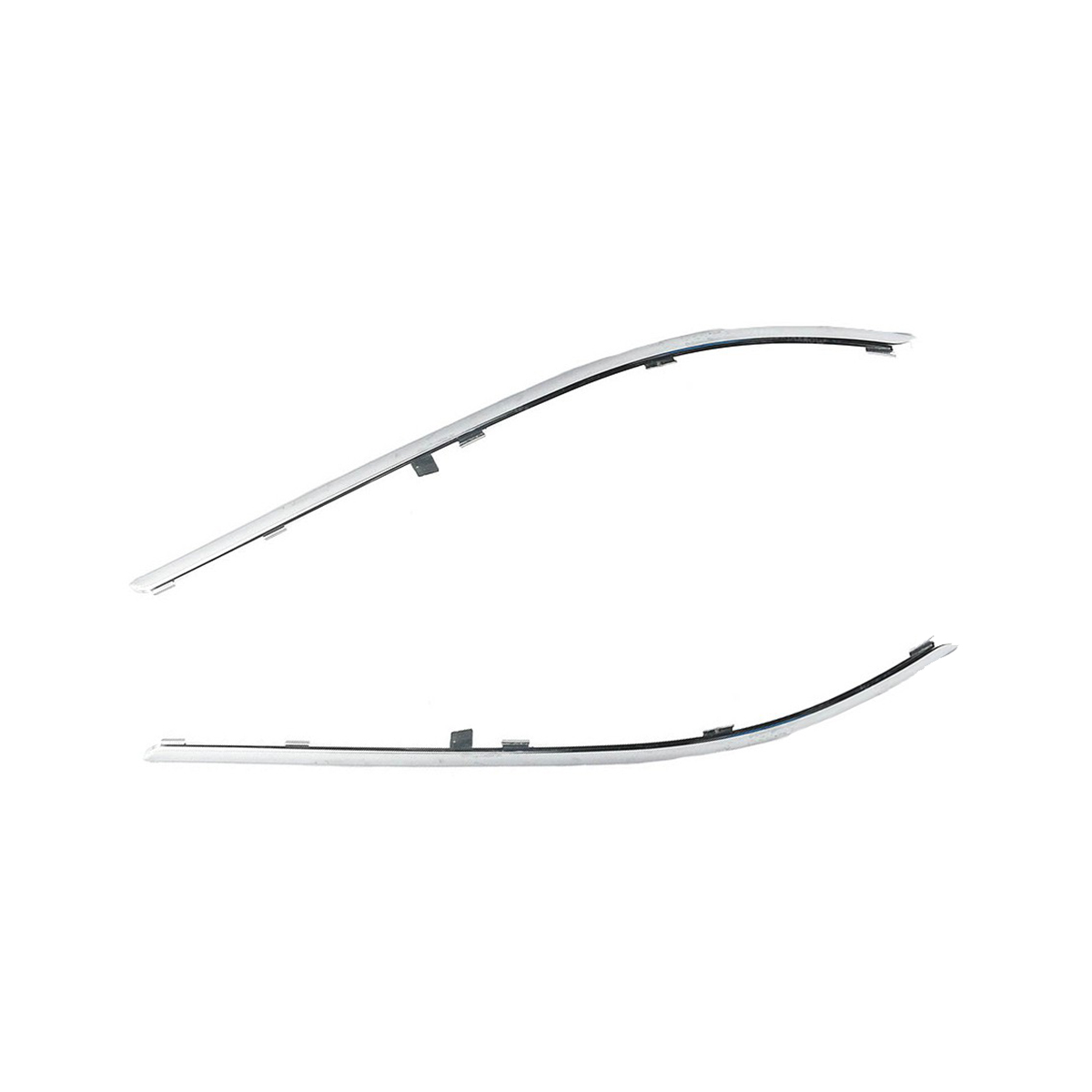 Moldura de parachoques trasero izquierdo o derecho, tira de plástico para Mercedes Clase B, W246, 2468850921, 2468851021, 2012, 2013, 2014