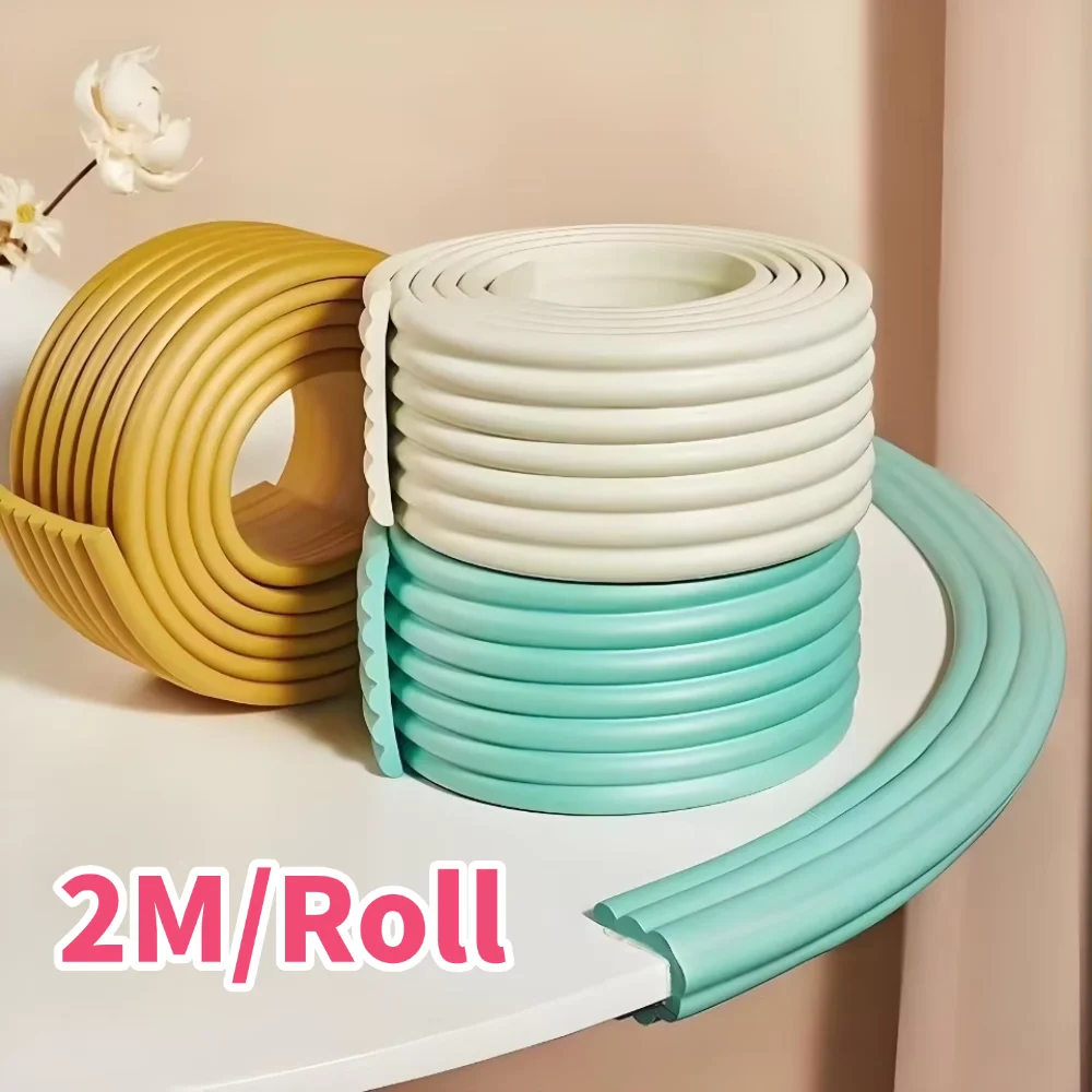 2M แถบป้องกันความปลอดภัยโต๊ะโต๊ะ EDGE GUARD Strip มุมเฟอร์นิเจอร์มุมเด็กความปลอดภัยโฟมป้องกัน