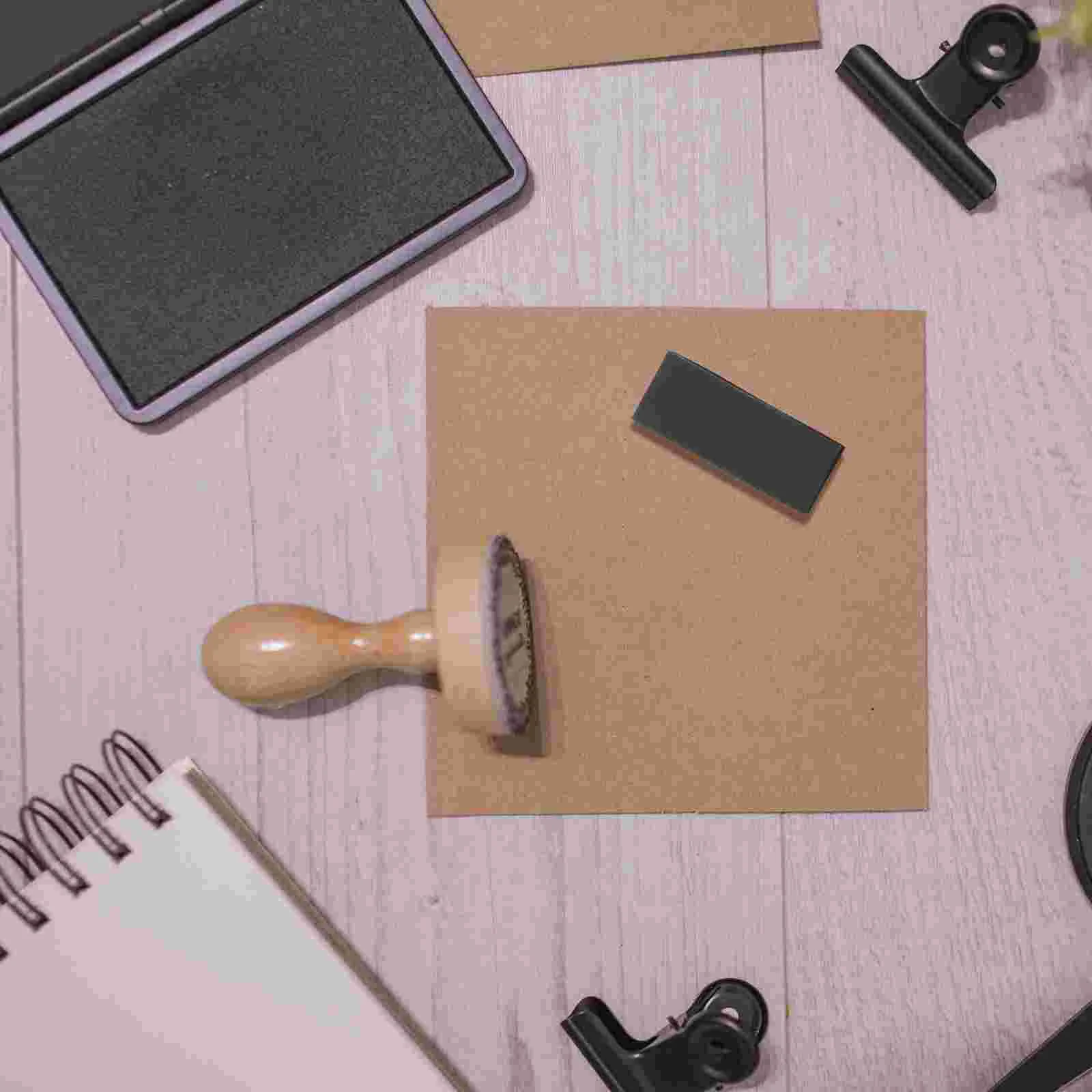10 Pcs Photosensitive Stamp Pad DIY Material for Accessories Pads Making Kit Rubber Portable Mats