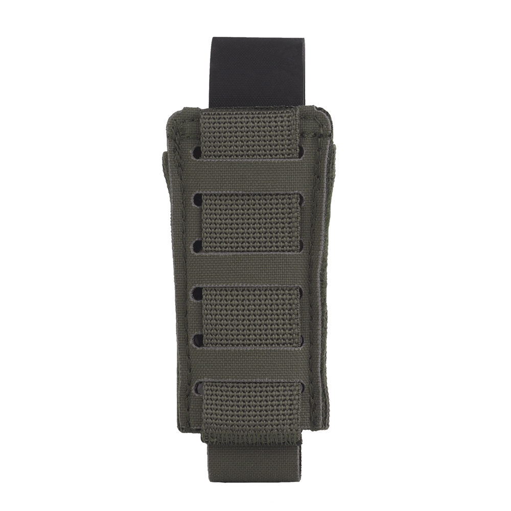 9MM Airsoft Mag Pouch Agilit Style Pistol Magazine Pouch With Protective Cover Plate Quick Release MOLLE Tactical Belts Gear