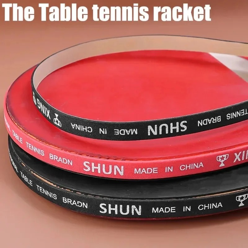 เทปกาวลายกีฬาปิงปองหนา2/4/10ชิ้น, เทปฟองน้ำป้องกัน45*1ซม. ไม่ลื่นอุปกรณ์เสริมเทปป้องกันด้านข้างค้างคาว