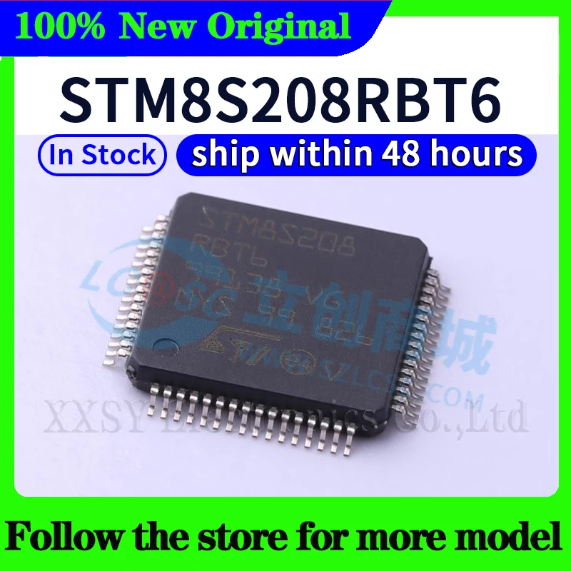 STM8S208C8T6 STM8S208C6T6 STM8S208MBT6B STM8S208CBT6 STM8S208S6T6C STM8S208RBT6 STM8S208R8T6 Высокое качество Новый